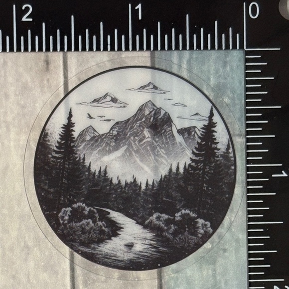 🌀10/$10🌀 Translucent Adventure Outdoor Reusable Waterproof Vinyl Sticker Decal - Picture 1 of 1
